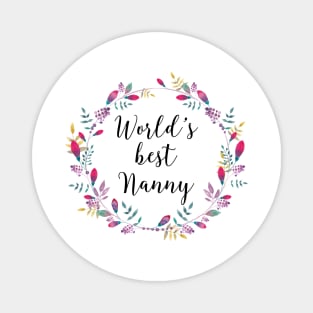 World's Best Nanny Magnet